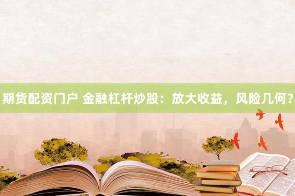 期货配资门户 金融杠杆炒股：放大收益，风险几何？